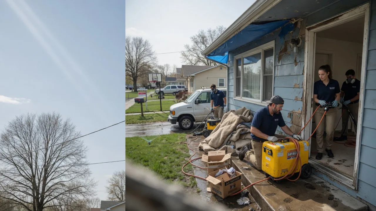 Basement Flood Cleanup in Chapmanville, WV near me